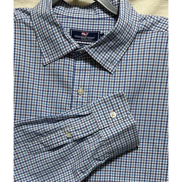 Vineyard Vines Classic Fit Murray XXL Long Sleeve Dress Shirt - Picture 1 of 5